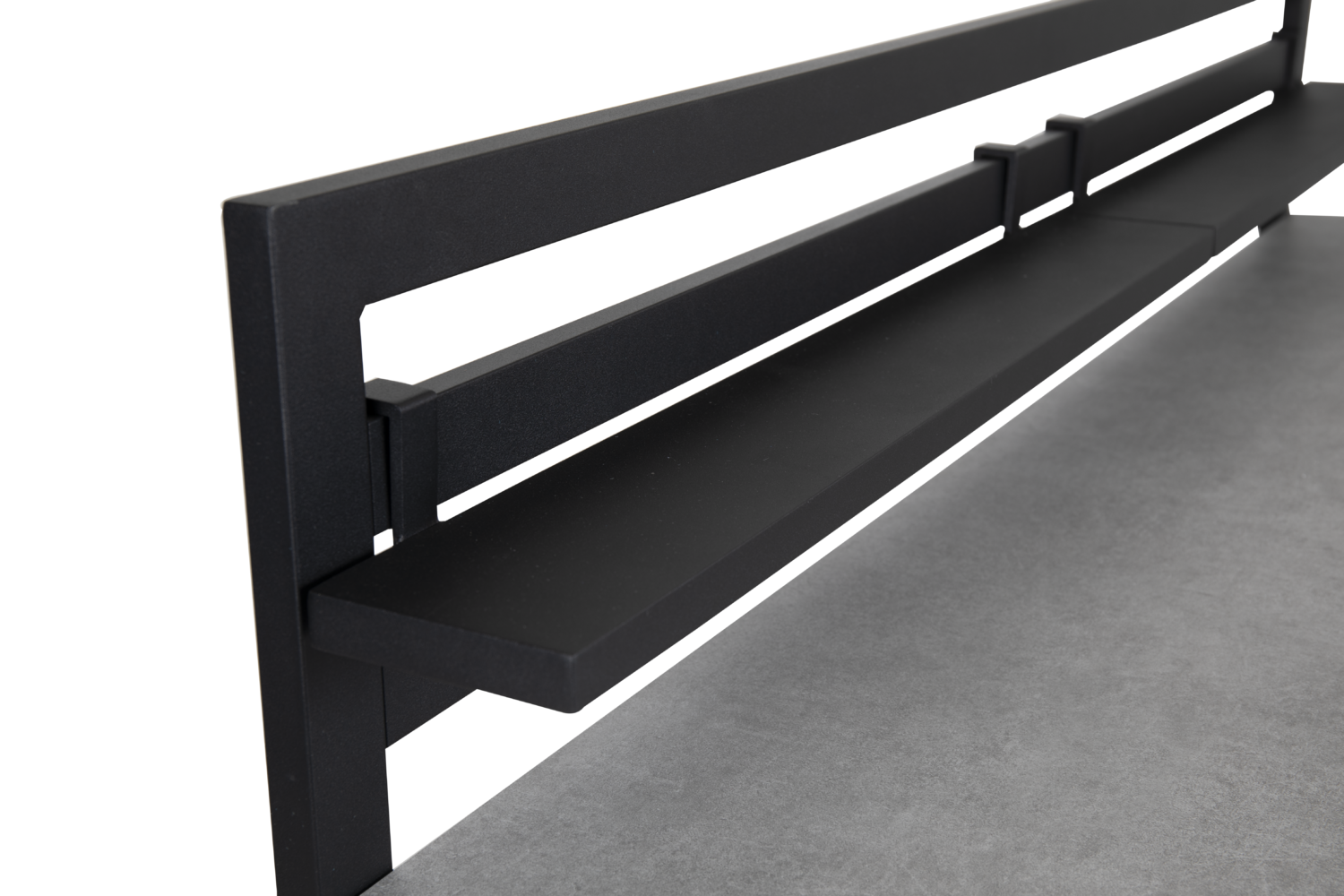 Fornax utekjøkken Svart/teak