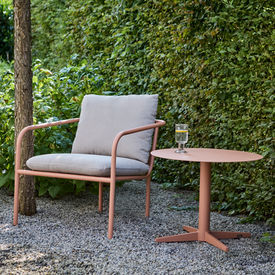 Bendt lenestol Peach/Teddy Beige