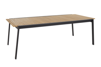 Naos spisebord Svart/teak