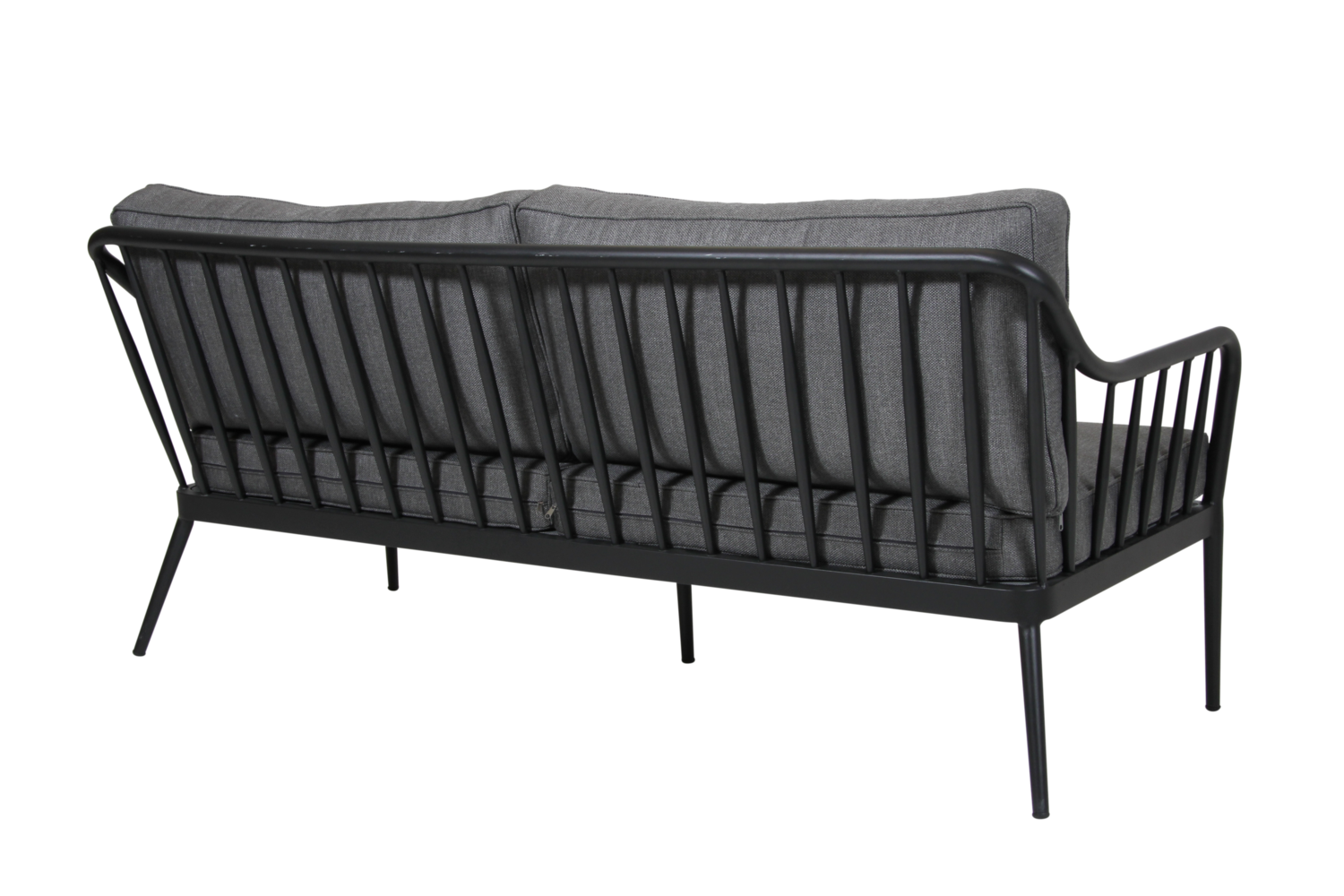Coleville 2,5-seters sofa Svart/grå