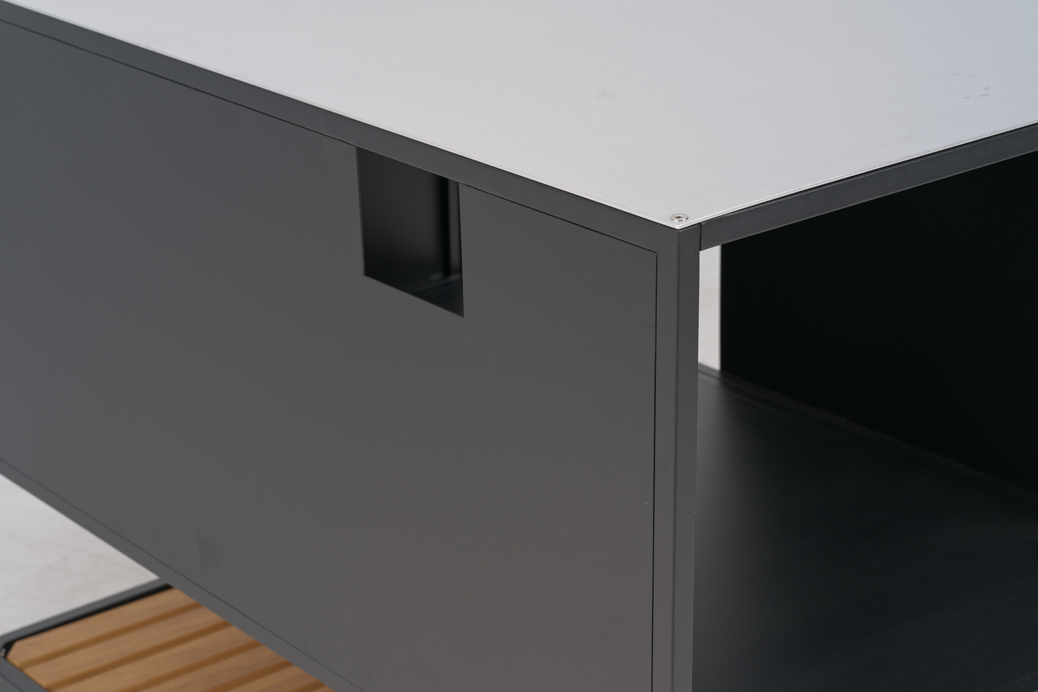 Prep utekjøkken Svart