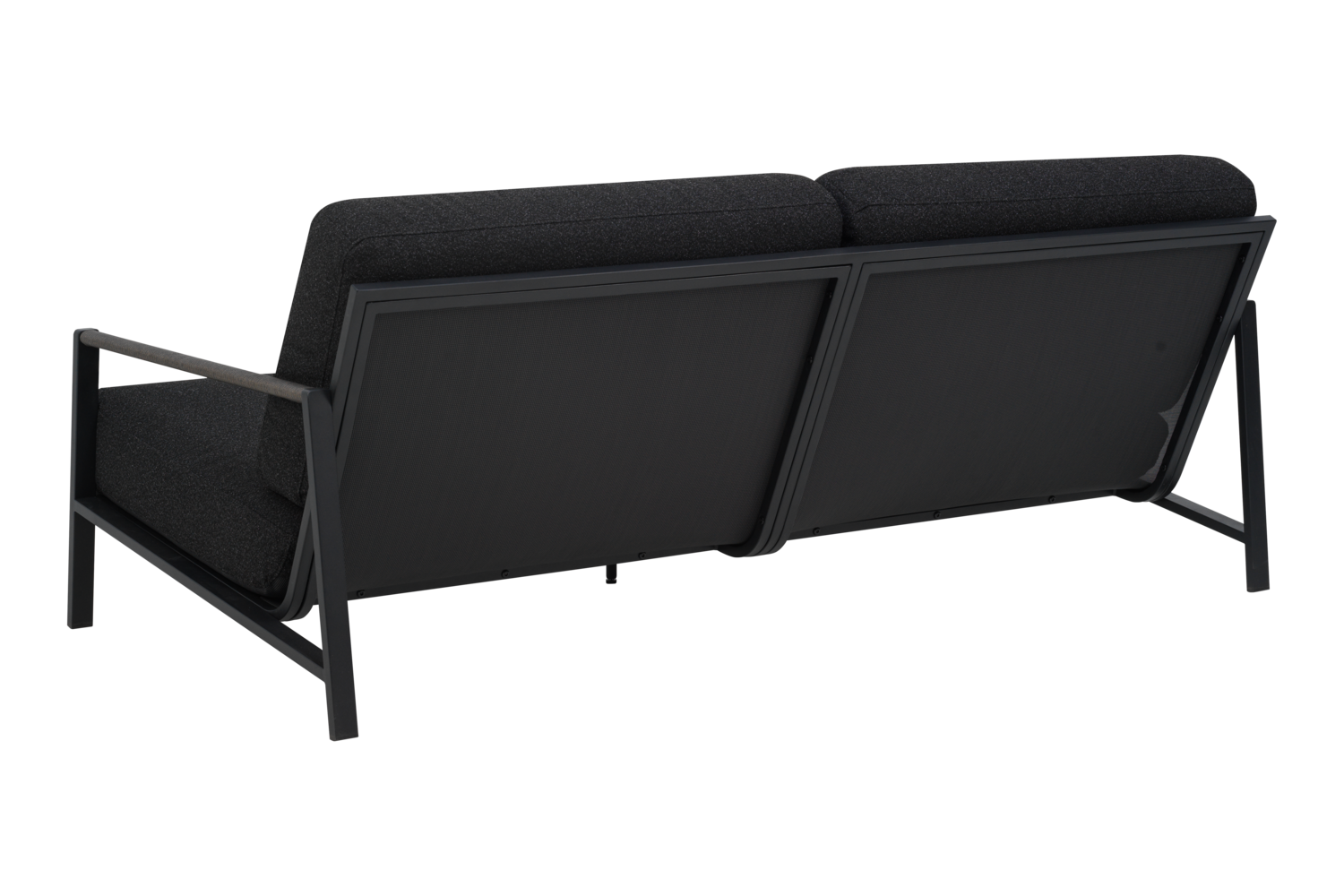 Lyra 2,5-seters sofa Svart/Teddy Black