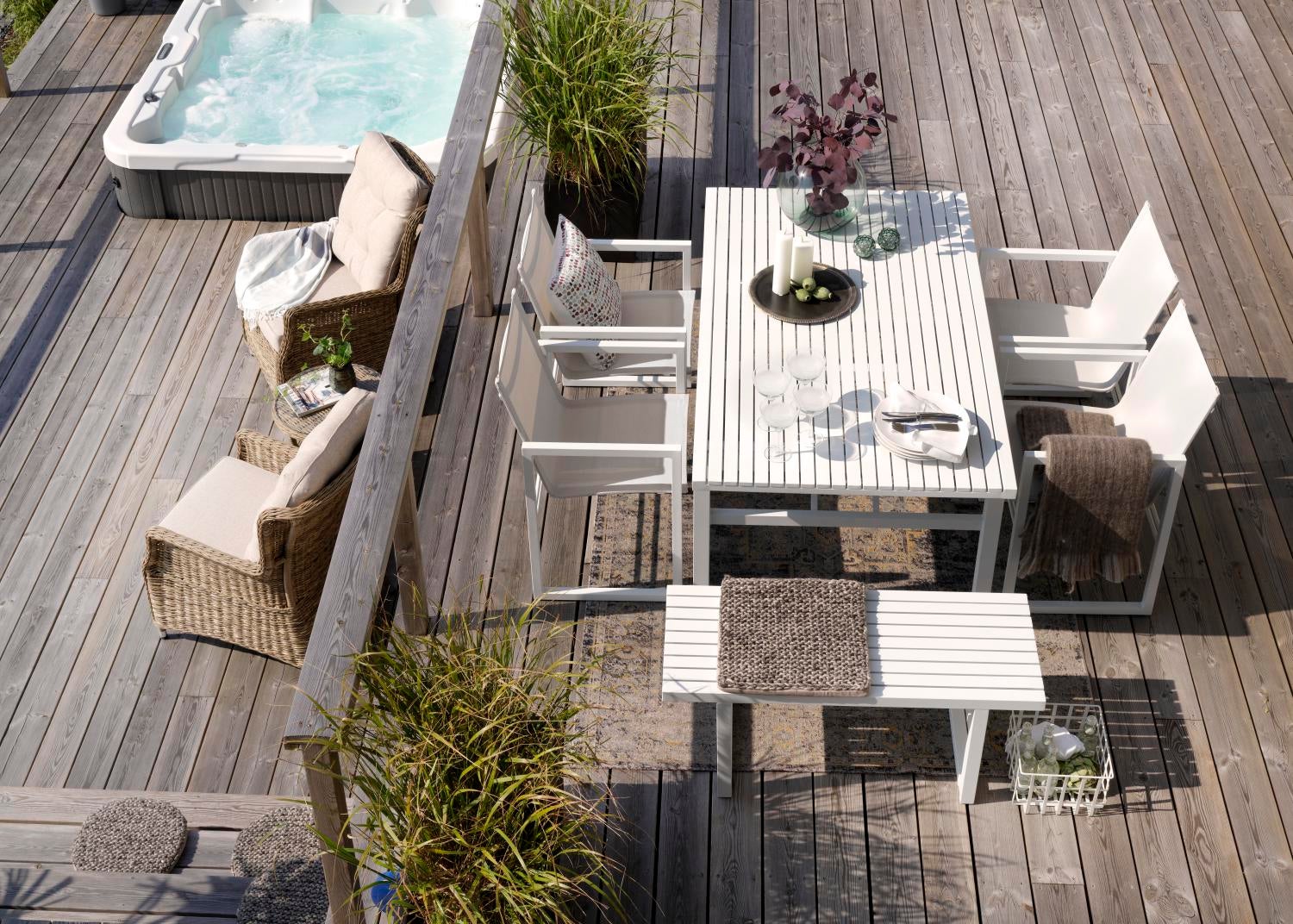 Amarante teppe Light blue/grey