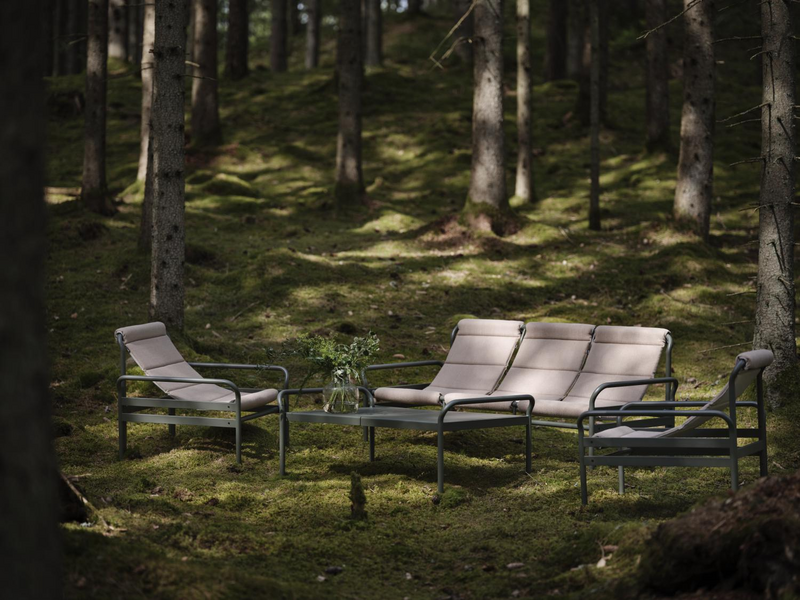 Sling 3-seter sofa Nordic Green/Barley