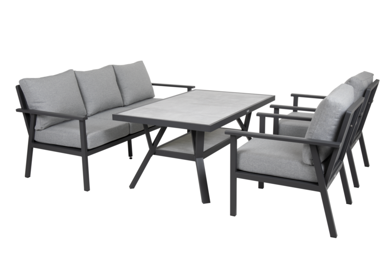 Samvaro 3-seter sofa Antracit/grå