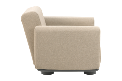 Bolster lenestol Antracit/Teddy Beige