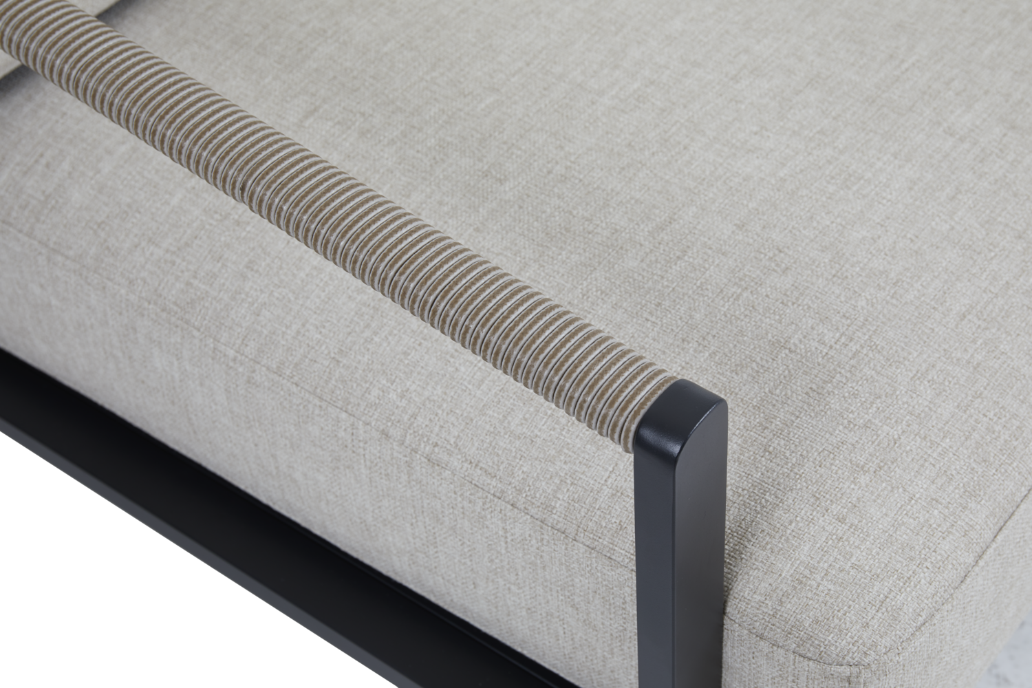 Lyra 2,5-seters sofa Black/Sand