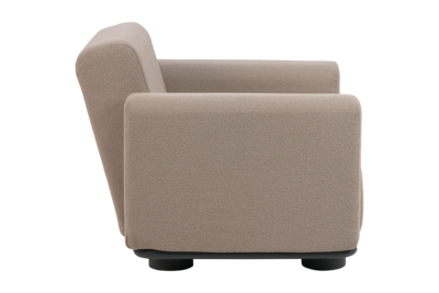 Bolster lenestol Antracit/Teddy Beige