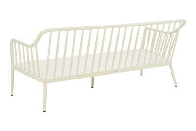 Coleville 3-seter sofa Pearl White/Dot Beige