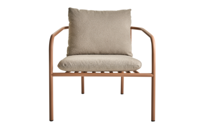 Bendt lenestol Peach/Teddy Beige
