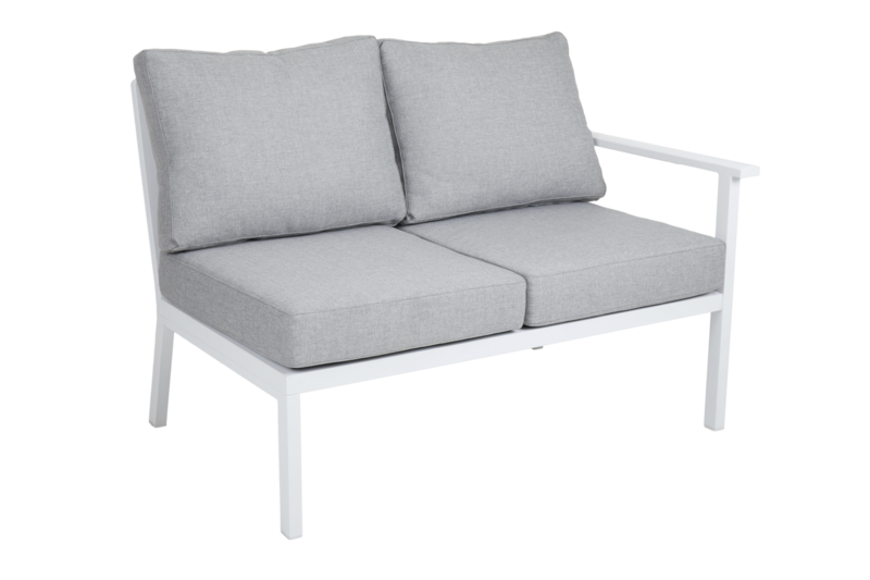 Samvaro endestykke White/Pearl grey