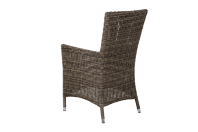 Ninja stol med armlener Rustik/beige