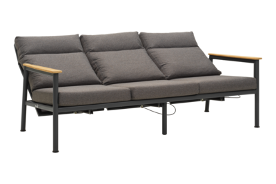 Gordon 3-seter sofa Antracit/Soft Dawn