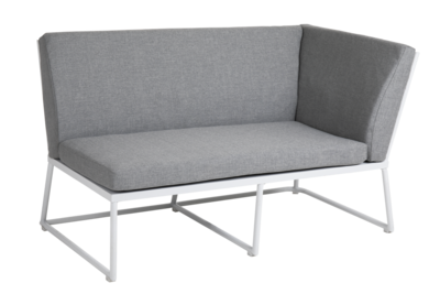 Vence endestykke White/Pearl grey