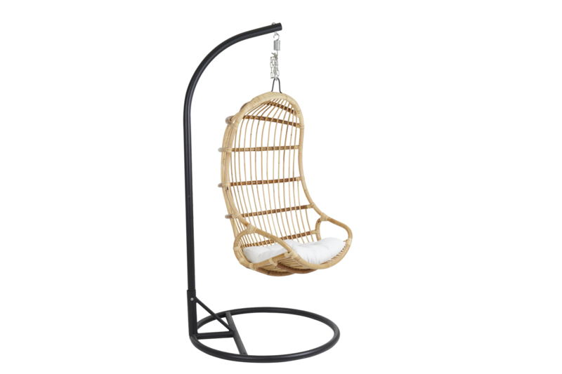 Vallda hengestol Natural colored/white