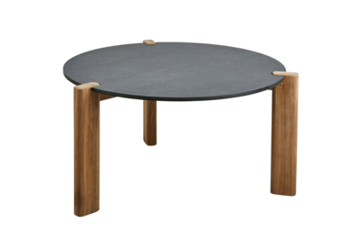 Domino sofabord Anthracite/Teak