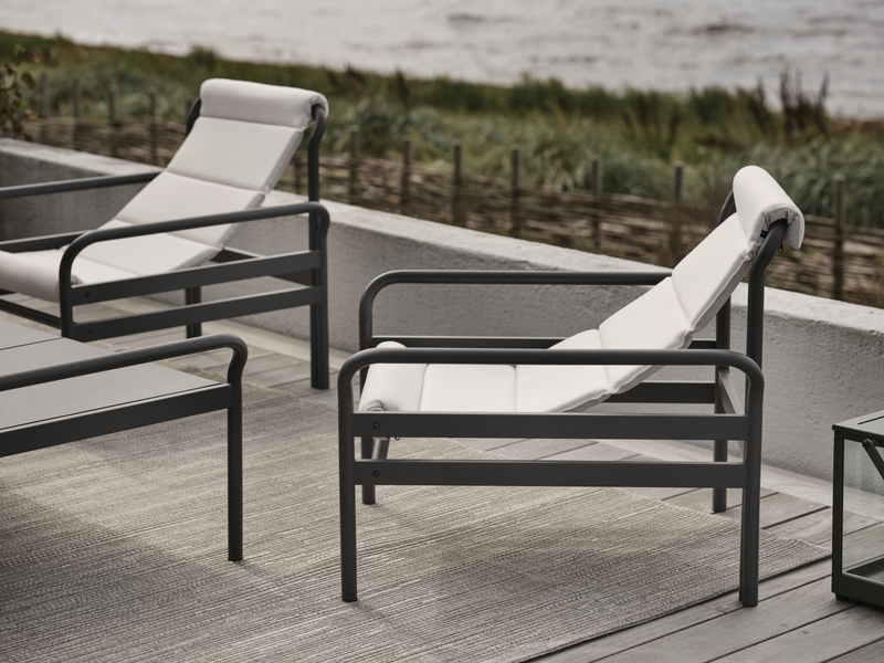 Sling lenestol Anthracite/Vanilla White
