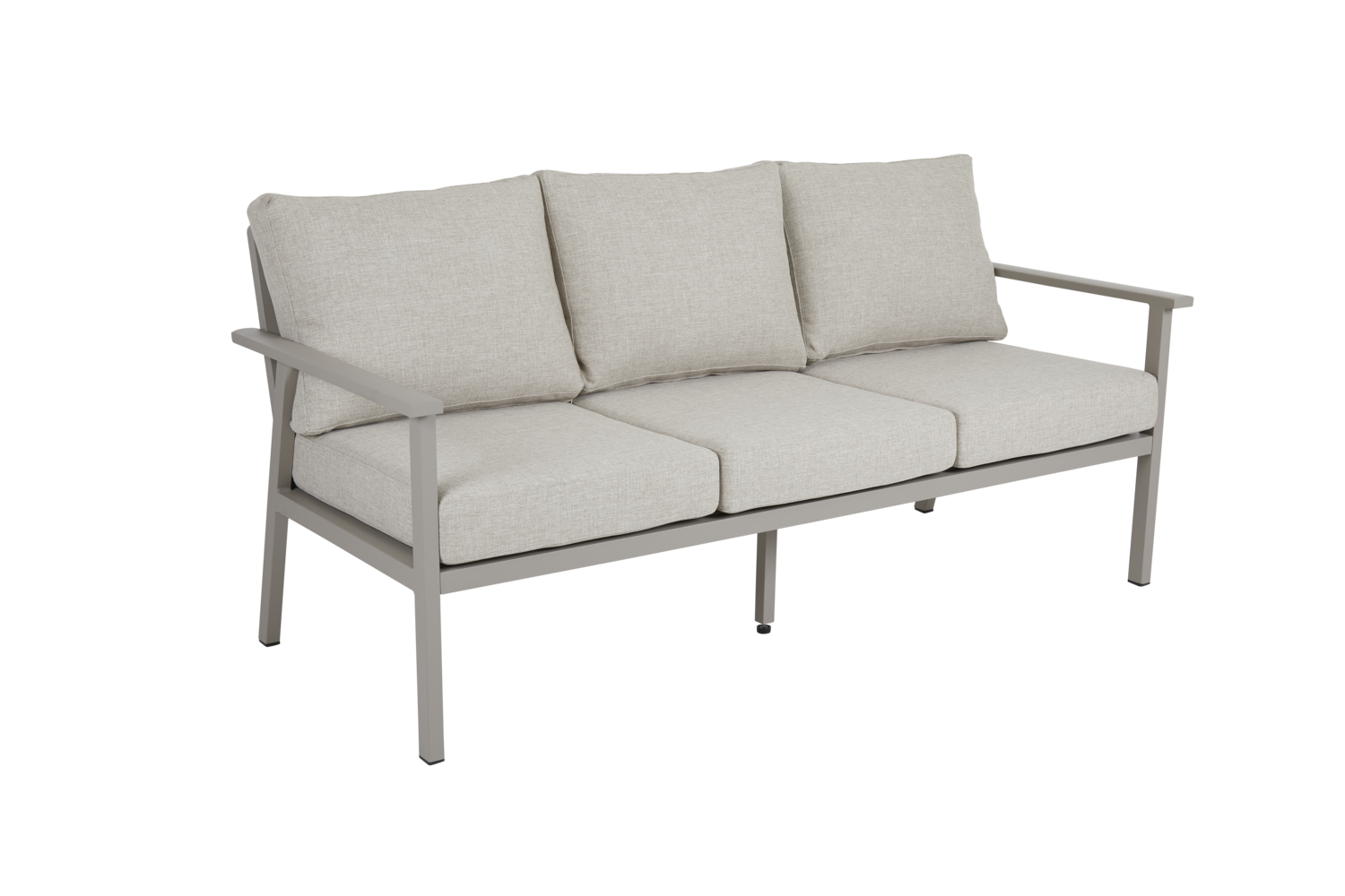 Samvaro High 3-seter sofa Khaki/Sand
