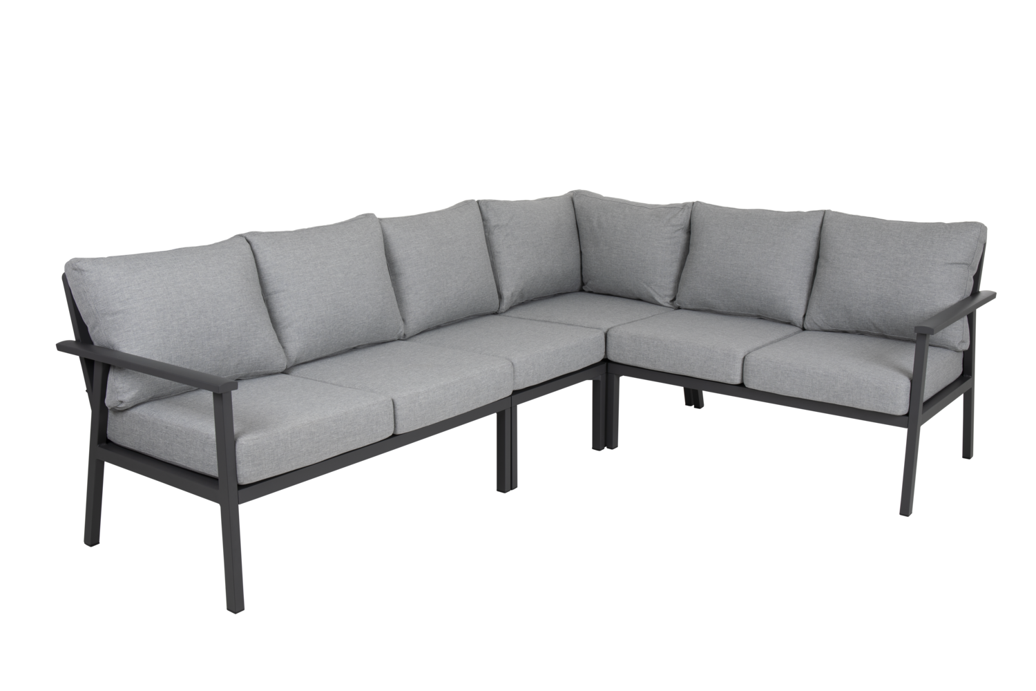 Samvaro High endestykke Antracit/grå