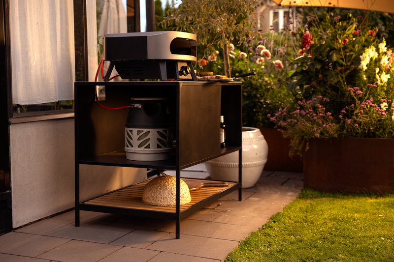 Prep utekjøkken Svart