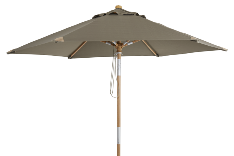 Trieste parasoll Natural colour/taupe