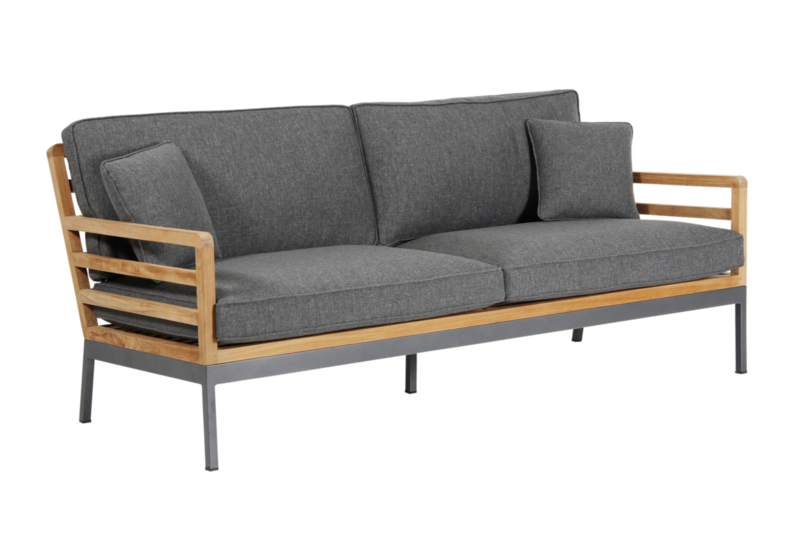 Zalongo 3-seter sofa Natur/grå
