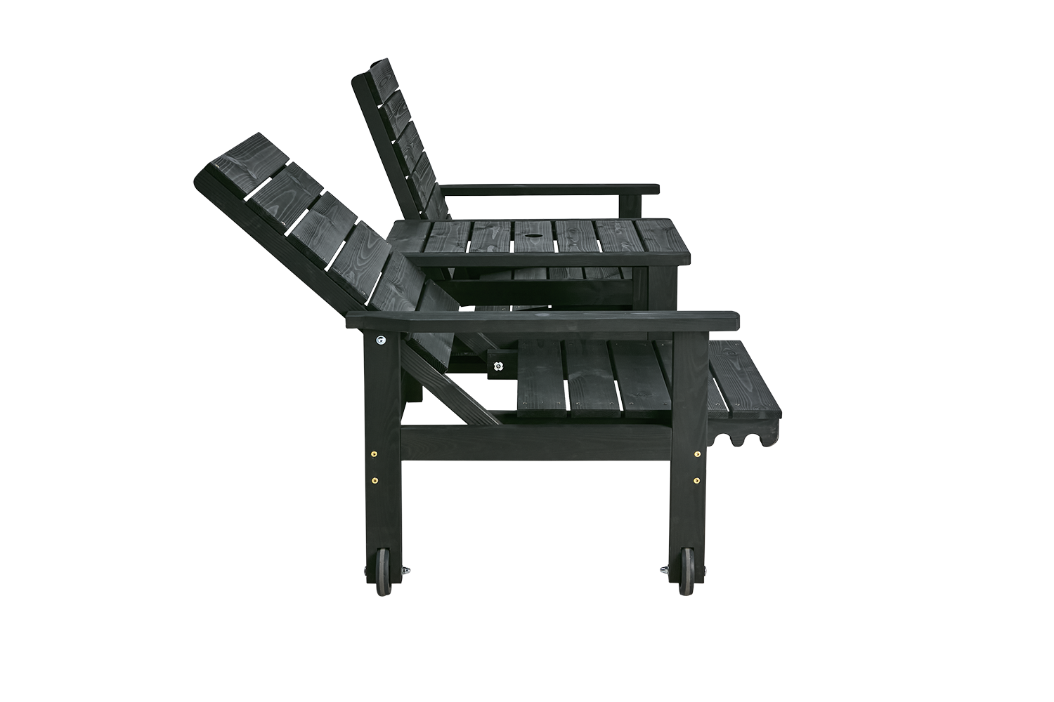 Du & Ja 2-seter sofa Svart