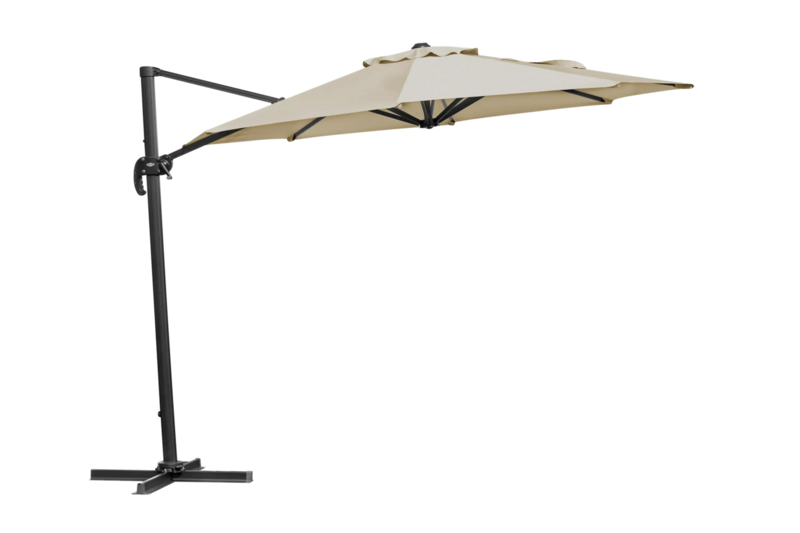 Linz friarmparasoll Anthracite/khaki
