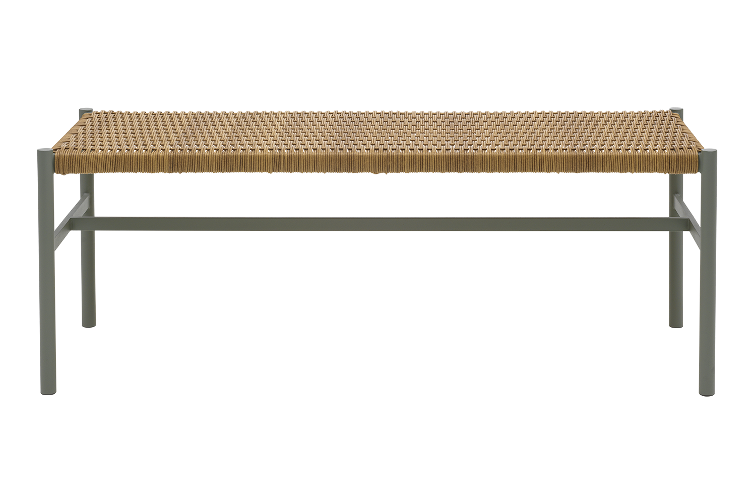 DK benk Dusty Green/Natur